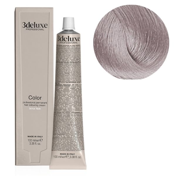 Coloration 10.102 blond platine cendré perle 3Deluxe 100ml Coloration 10.102 blond platine cendré perle 3Deluxe 100ml