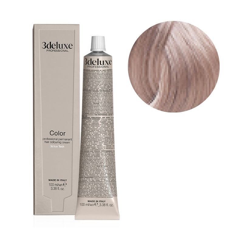 Coloration 10.12 blond platine cendré irise 3Deluxe 100ml