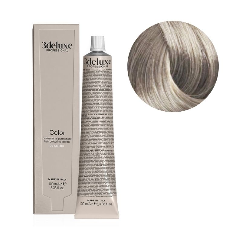 Coloration 10.82 blond platine marron irise 3Deluxe 100ml