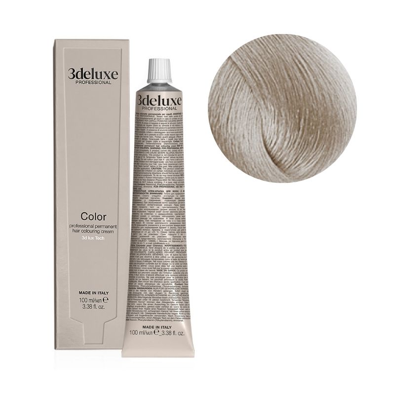 Coloration 12.11 blond platine cendré intense 3Deluxe 100ml