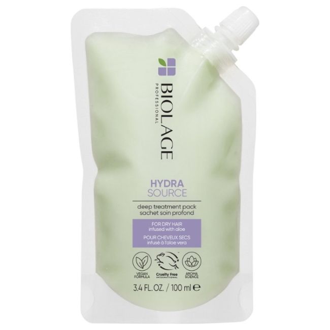 Soin profond cheveux secs Hydra Source Biolage 100ml Soin profond cheveux secs Hydra Source Biolage 100ml