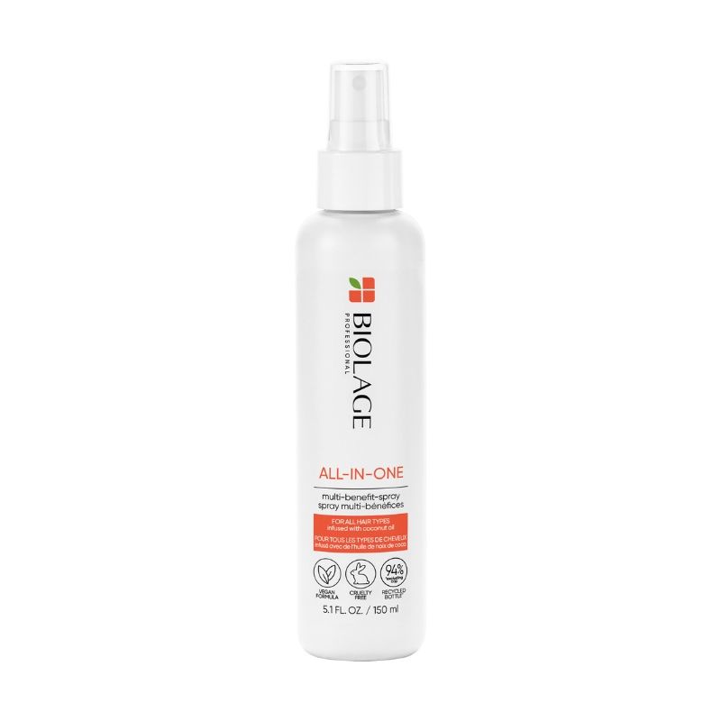 Spray multi-bénéfices sans rinçage All In One Biolage 150ml Spray multi-bénéfices sans rinçage All In One Biolage 150ml