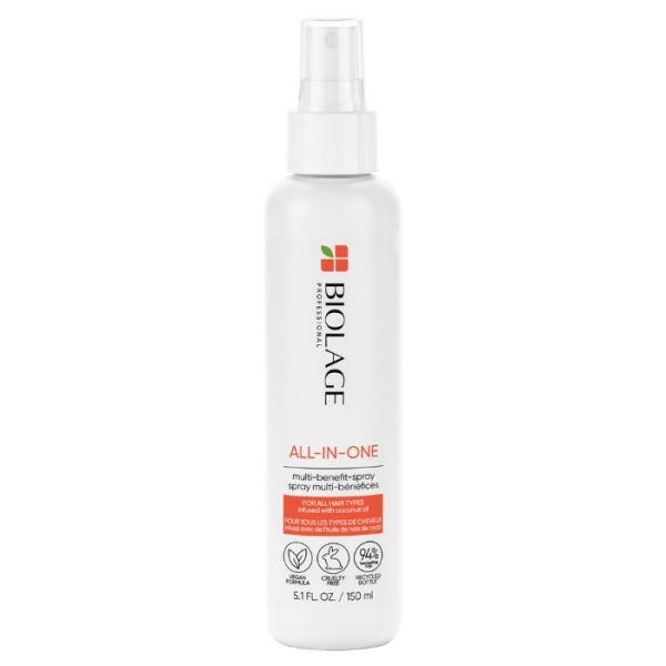 Spray multi-bénéfices sans rinçage All In One Biolage 150ml