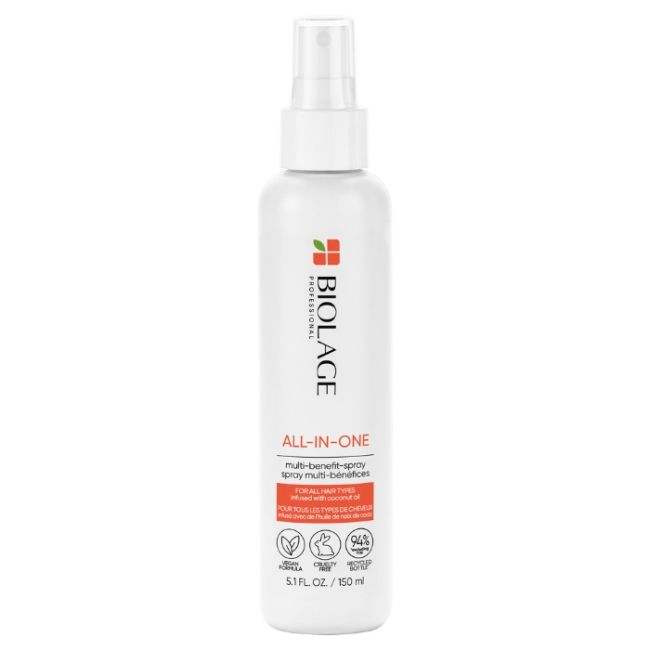 Spray multi-bénéfices sans rinçage All In One Biolage 150ml Spray multi-bénéfices sans rinçage All In One Biolage 150ml