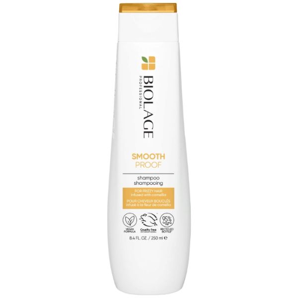Shampoing pour cheveux indisciplinés Smooth Proof Biolage 250ml