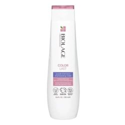 Shampoing violet neutralisant reflets jaunes cheveux colorés Color Last Biolage 250ml