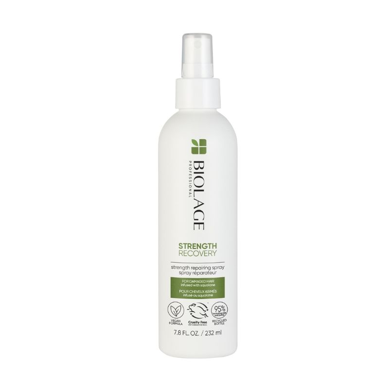 Spray sans rinçage cheveux abîmés Strength Recovery Biolage 232ml Spray sans rinçage cheveux abîmés Strength Recovery Biolage 232ml