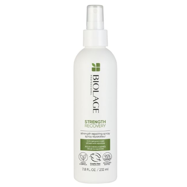 Spray sans rinçage cheveux abîmés Strength Recovery Biolage 232ml Spray sans rinçage cheveux abîmés Strength Recovery Biolage 232ml
