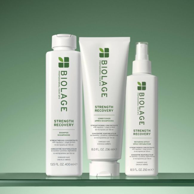 Après-Shampoing cheveux abîmés Strength Recovery Biolage 236ml Après-Shampoing cheveux abîmés Strength Recovery Biolage 236ml