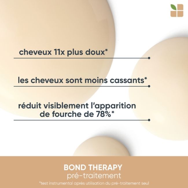 Pré-Traitement Fortifiant pour cheveux sur-sollicités Bond Therapy Biolage 150ml Pré-Traitement Fortifiant pour cheveux sur-sollicités Bond Therapy Biolage 150ml