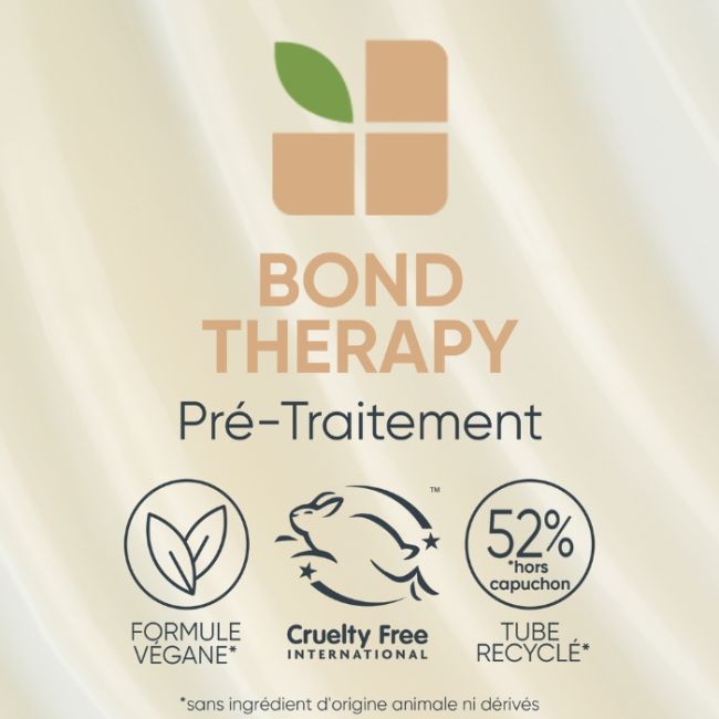 Pré-Traitement Fortifiant pour cheveux sur-sollicités Bond Therapy Biolage 150ml Pré-Traitement Fortifiant pour cheveux sur-sollicités Bond Therapy Biolage 150ml