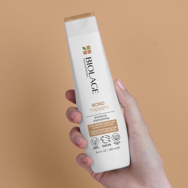 Shampoing Fortifiant pour cheveux sur-sollicités Bond Therapy Biolage 250ml Shampoing Fortifiant pour cheveux sur-sollicités Bond Therapy Biolage 250ml