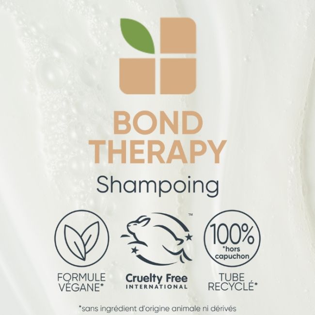 Shampoing Fortifiant pour cheveux sur-sollicités Bond Therapy Biolage 250ml Shampoing Fortifiant pour cheveux sur-sollicités Bond Therapy Biolage 250ml