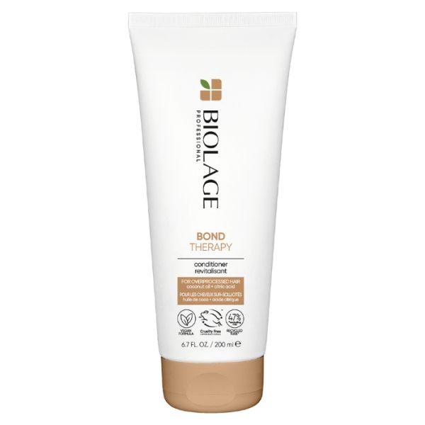 Soin à rincer Fortifiant pour cheveux sur-sollicités. Bond Therapy Biolage 200ml