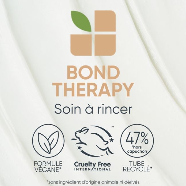 Soin à rincer Fortifiant pour cheveux sur-sollicités. Bond Therapy Biolage 200ml