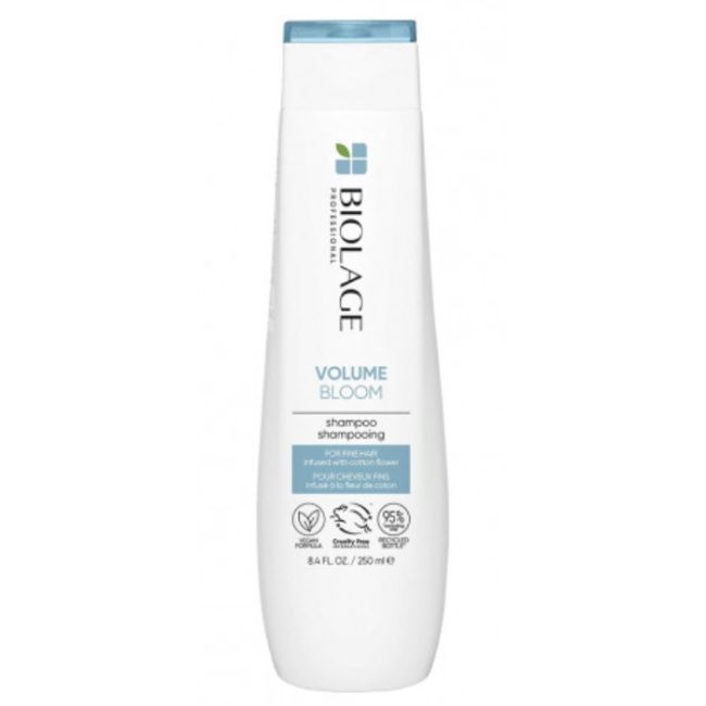 Shampoing pour cheveux fins. Volume Bloom Biolage 250ml