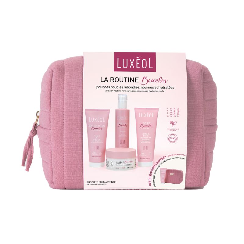 Trousse routine boucles Luxéol