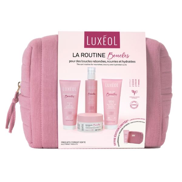 Trousse routine boucles Luxéol