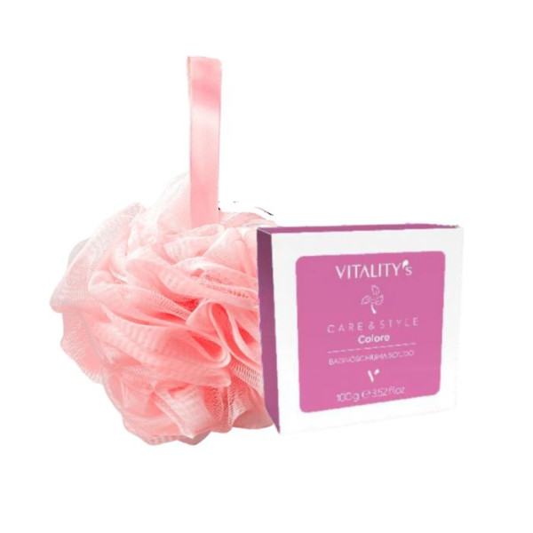 Shower flower and solid soap Vitality's