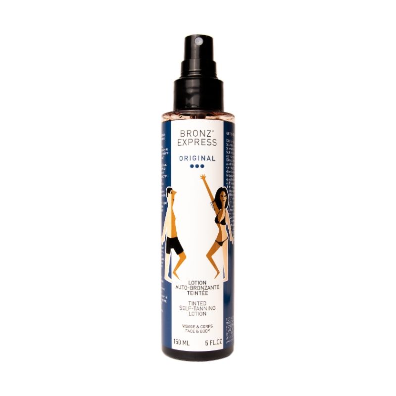 Lotion Auto-Bronzante Teintée Visage & Corps Bronz'Express 150ml