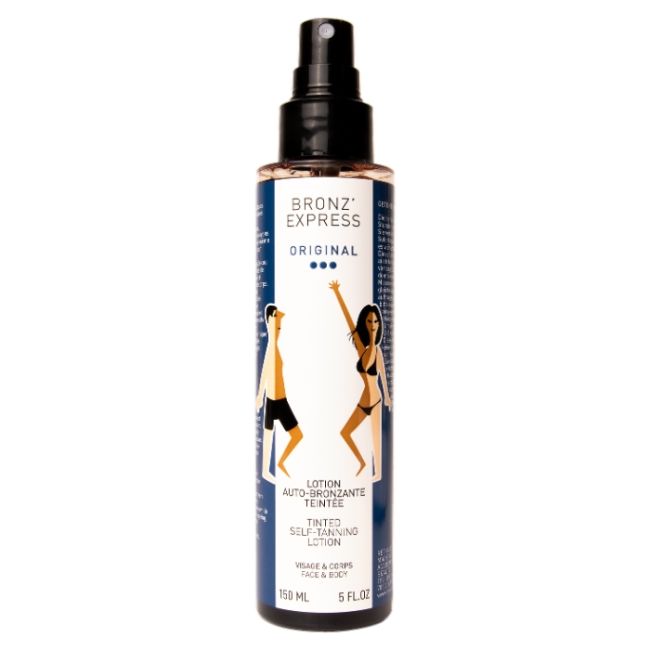 Lotion Auto-Bronzante Teintée Visage & Corps Bronz'Express 150ml