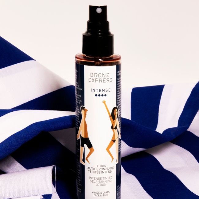 Lotion Auto-Bronzante Teintée Intense Visage & Corps Bronz'Express 150ml