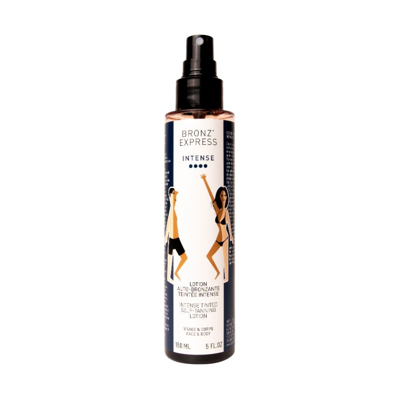 Lotion Auto-Bronzante Teintée Intense Visage & Corps Bronz'Express 150ml