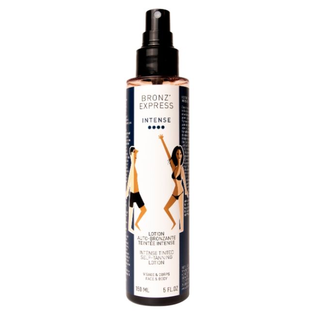 Lotion Auto-Bronzante Teintée Intense Visage & Corps Bronz'Express 150ml