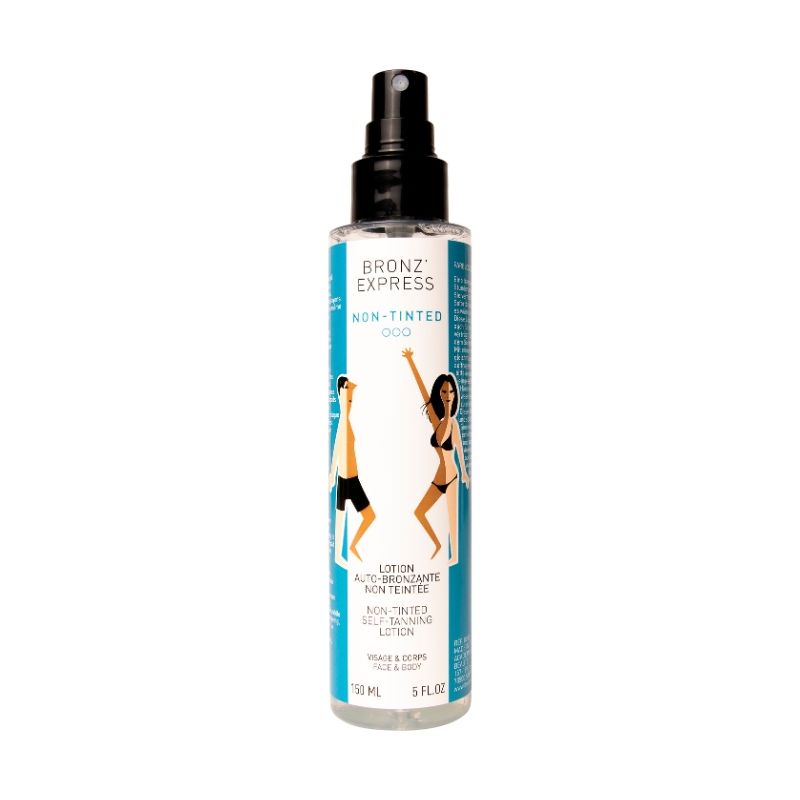 Lotion Auto-Bronzante Non Teintée Visage & Corps Bronz'Express 150ml