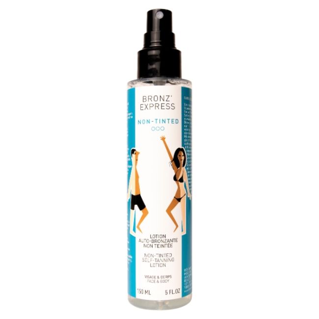 Lotion Auto-Bronzante Non Teintée Visage & Corps Bronz'Express 150ml
