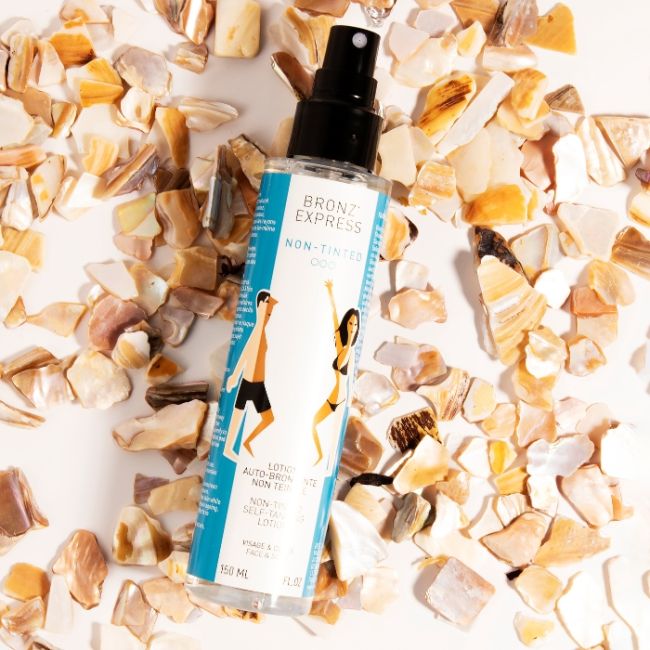Lotion Auto-Bronzante Non Teintée Visage & Corps Bronz'Express 150ml