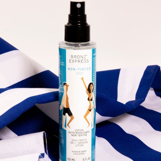 Lotion Auto-Bronzante Non Teintée Visage & Corps Bronz'Express 150ml