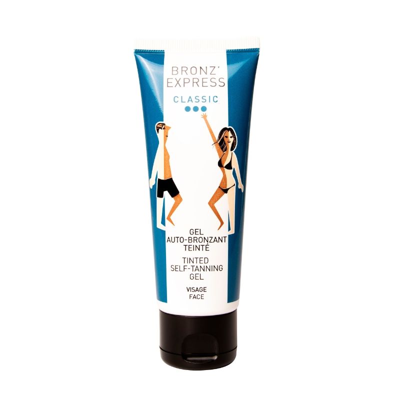 Gel Auto-Bronzant Teinté Visage Bronz'Express 75ml