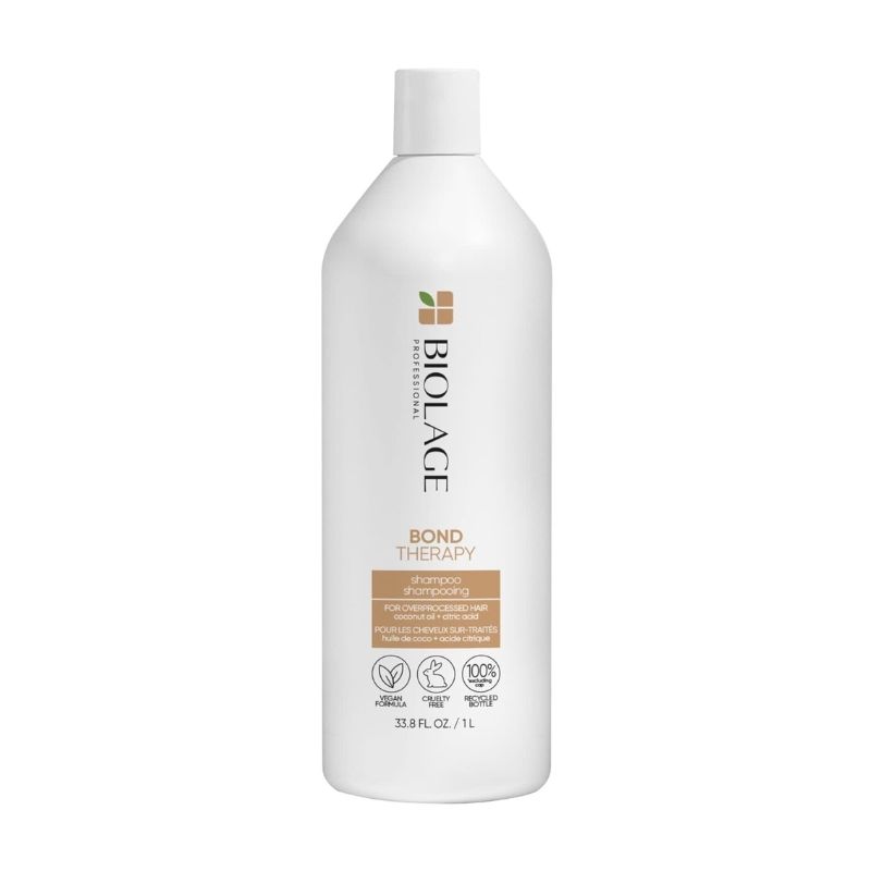 Shampoing Fortifiant pour cheveux sur-sollicités Bond Therapy Biolage 1L