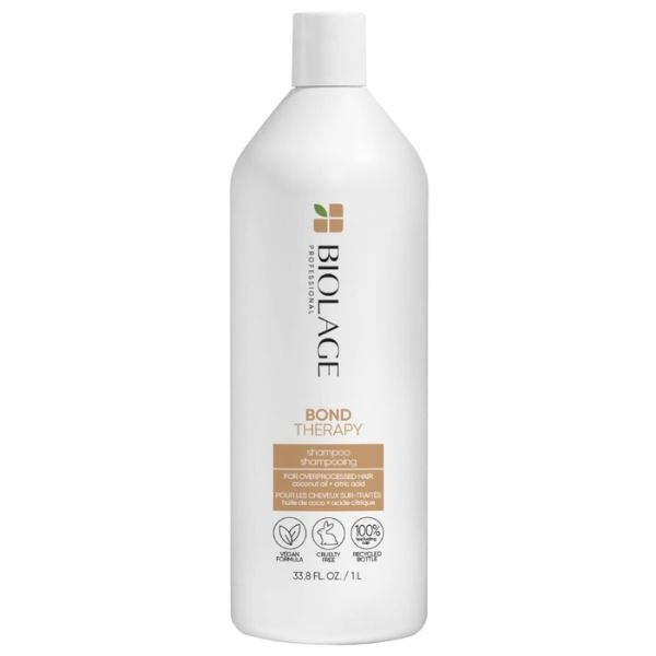 Shampoing Fortifiant pour cheveux sur-sollicités Bond Therapy Biolage 1L Shampoing Fortifiant pour cheveux sur-sollicités Bond Therapy Biolage 1L