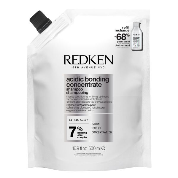 Recharge Shampoing Acidic Bonding Concentrate Redken 500ml Recharge Shampoing Acidic Bonding Concentrate Redken 500ml