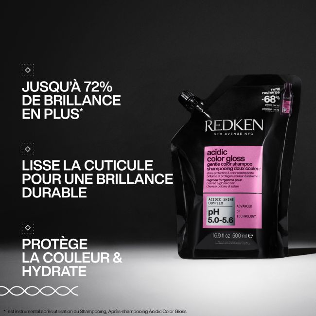Recharge Shampoing Acidic Color Gloss Redken 500ml