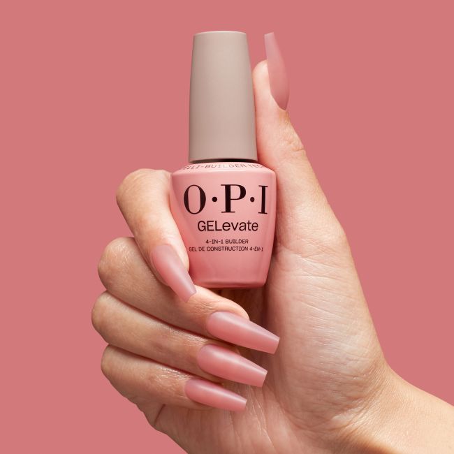 Gel de construction 4 en 1 Pink Over-Slay GELevate OPI 15ml