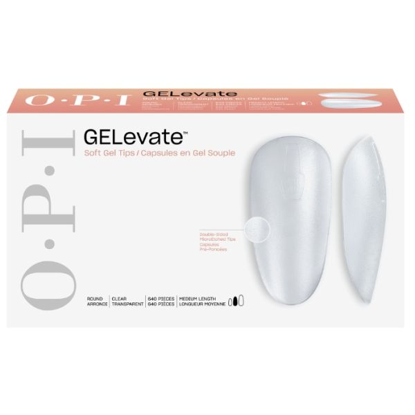 Capsules en Gel Souple Capsules Medium Arrondi GELevate OPI 1 boîte (640 pcs)