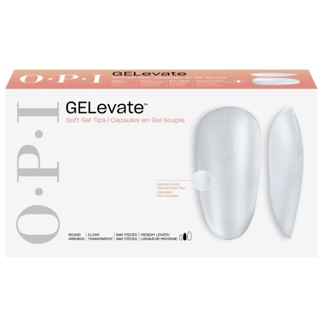 Capsules en Gel Souple Capsules Medium Arrondi GELevate OPI 1 boîte (640 pcs)