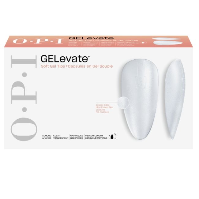 Capsules en Gel Souple Capsules Medium AmandeGELevate OPI 1 boîte (640 pcs)