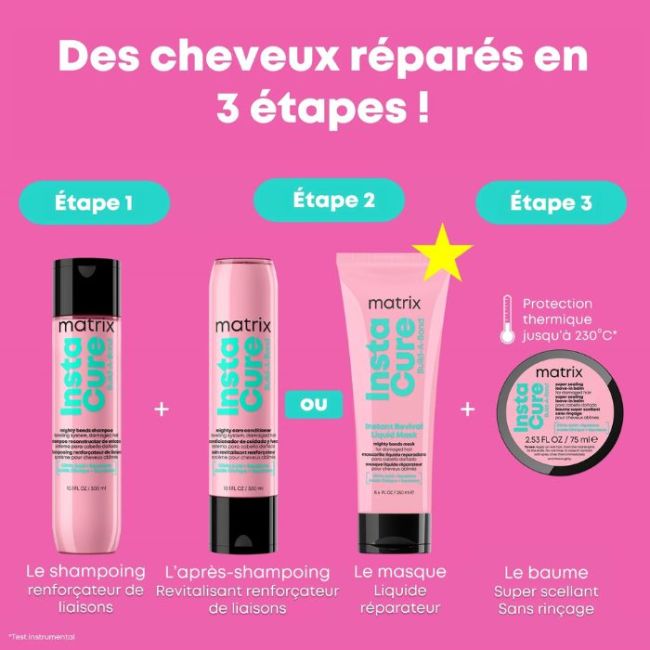 Shampooing renforçateur Instacure Build A Bond Matrix 300ML