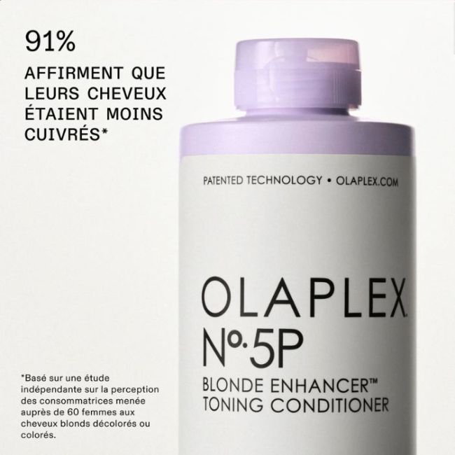 Après-shampooing déjaunissant n°5P Bond Enhancer violet Olaplex 250ML