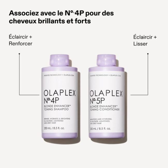 Après-shampooing déjaunissant n°5P Bond Enhancer violet Olaplex 250ML