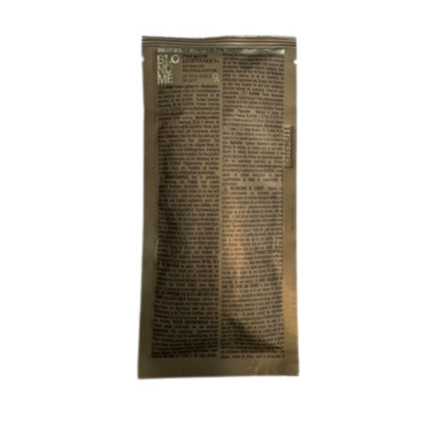 Probenpulver Bleichmittel 9 Töne BlondMe Schwarzkopf 30g