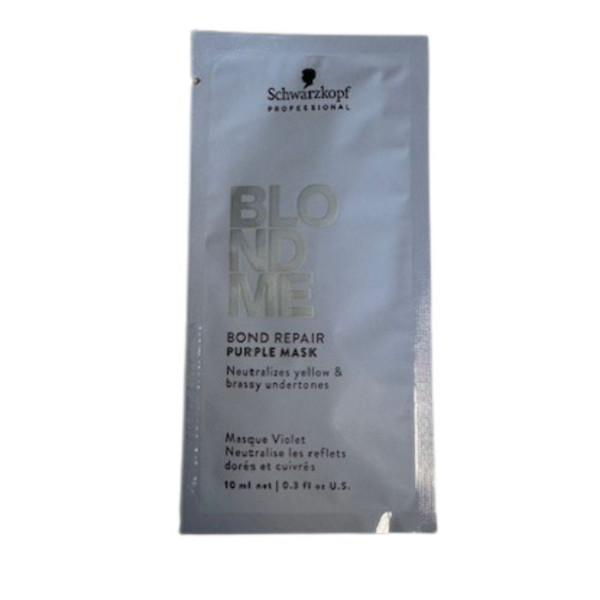 Purple mask sample BlondeMe...
