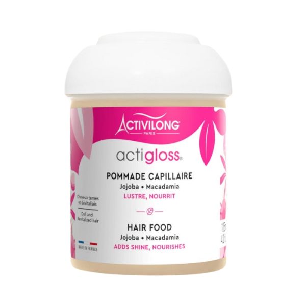 Pomada capilar Alimento capilar Actigloss Activilong 125 ML Pomada capilar Alimento capilar Actigloss Activilong 125 ML