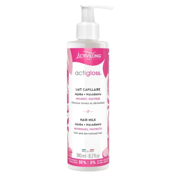 Lait capillaire Actigloss Activilong 240 ML Lait capillaire Actigloss Activilong 240 ML