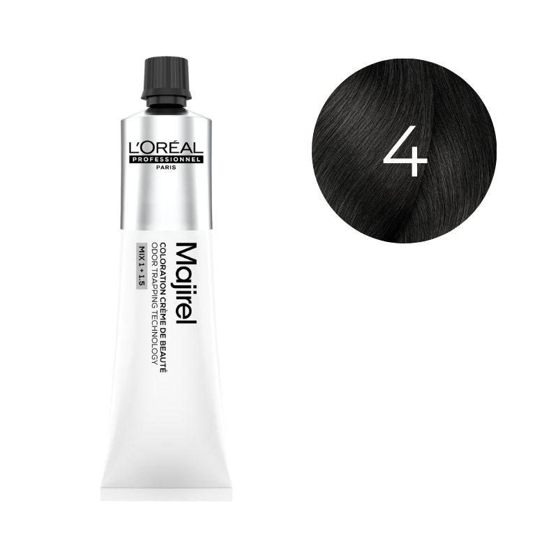 Coloration Majirel Fondamentale Châtain 4 L'Oréal Professionnel 60ml
