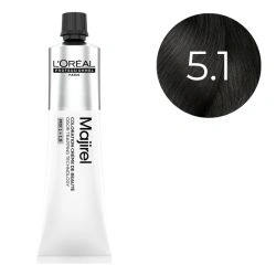 Coloration Majirel Châtain Clair Cendré 5.1 L'Oréal Professionnel 60ml